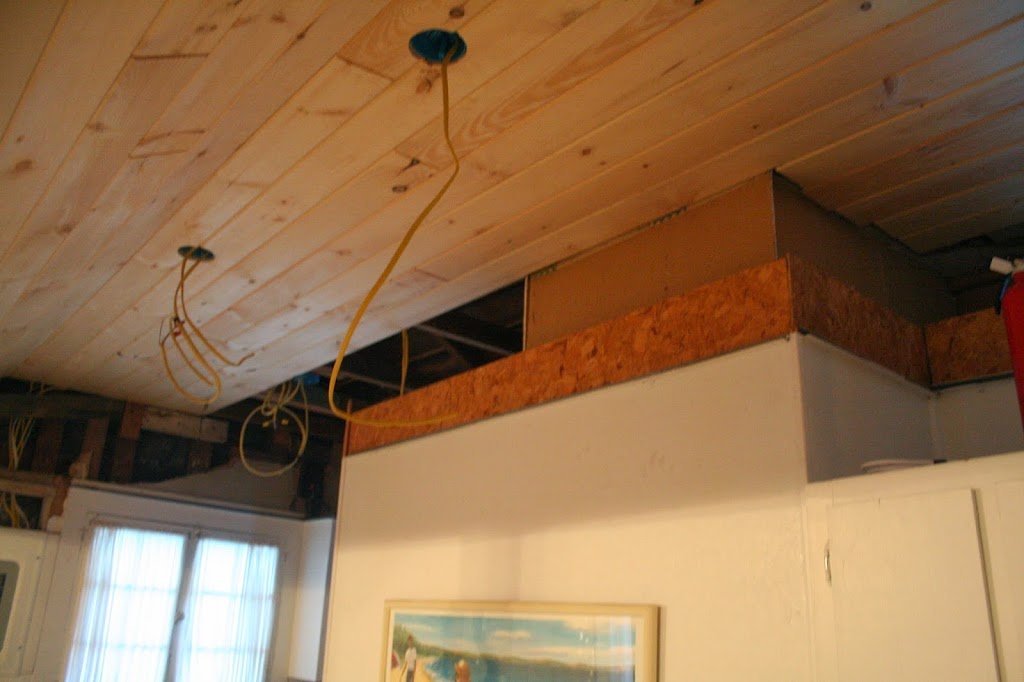 need to add trim to the cottage ceiling