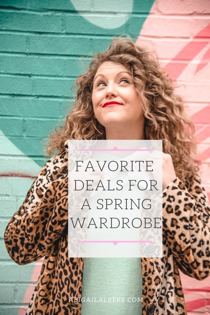 Favorite Deals for a Spring Wardrobe