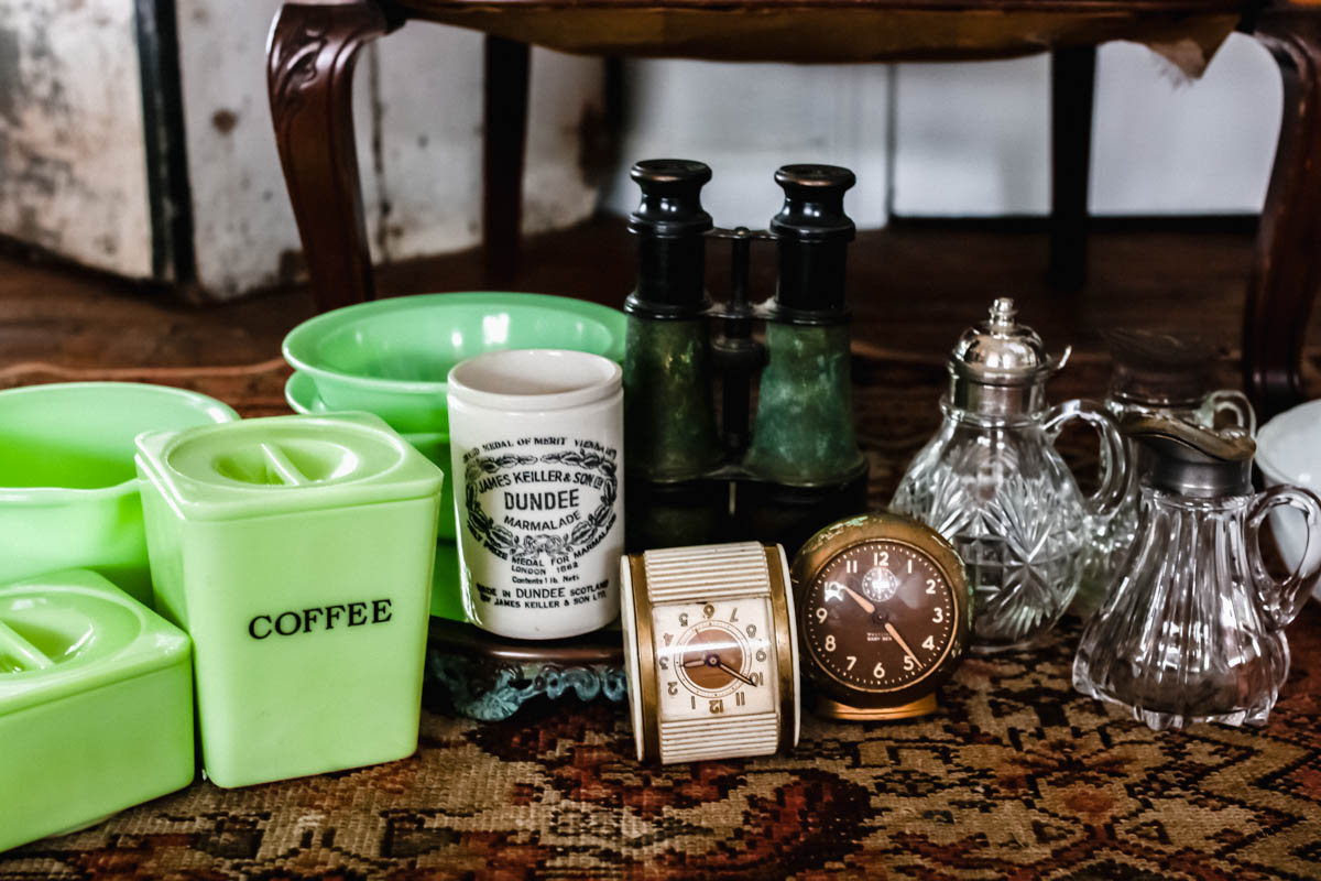 may allegan antique finds victorian chair, jadeite and ironstone flea market finds