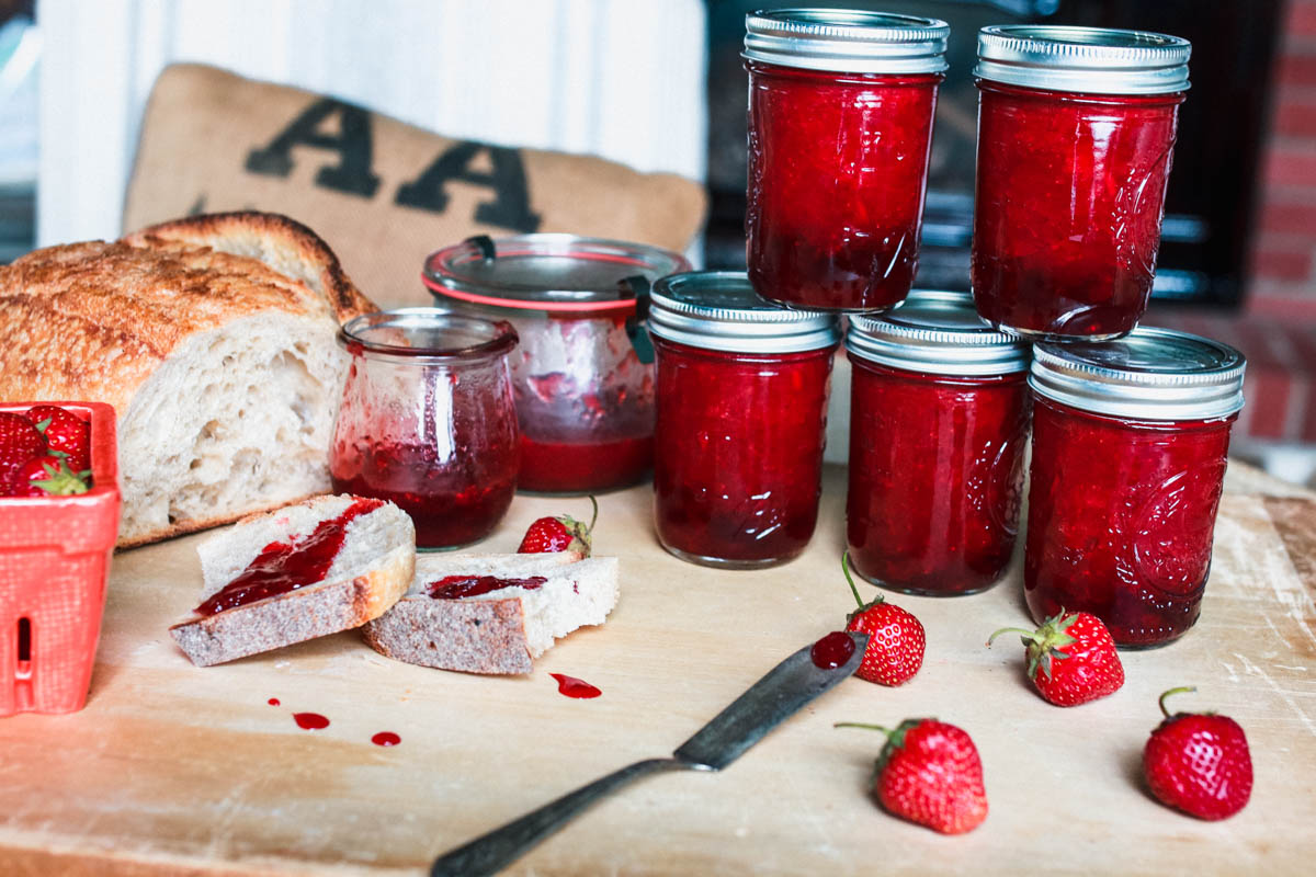New add ins for homemade strawberry jam 