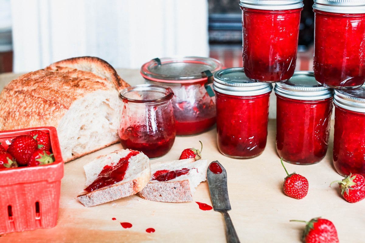 New add ins for homemade strawberry jam 