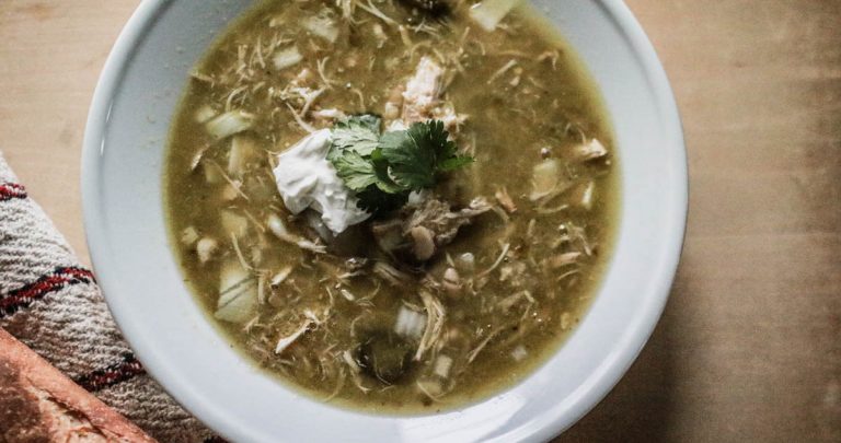Green Chili Chicken Soup Recipe Slow Cooker
