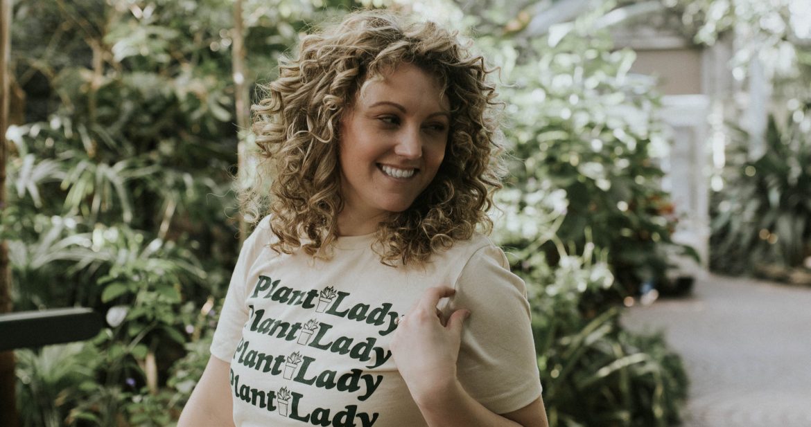 Plant Lady T Shirt from The Found Cottage