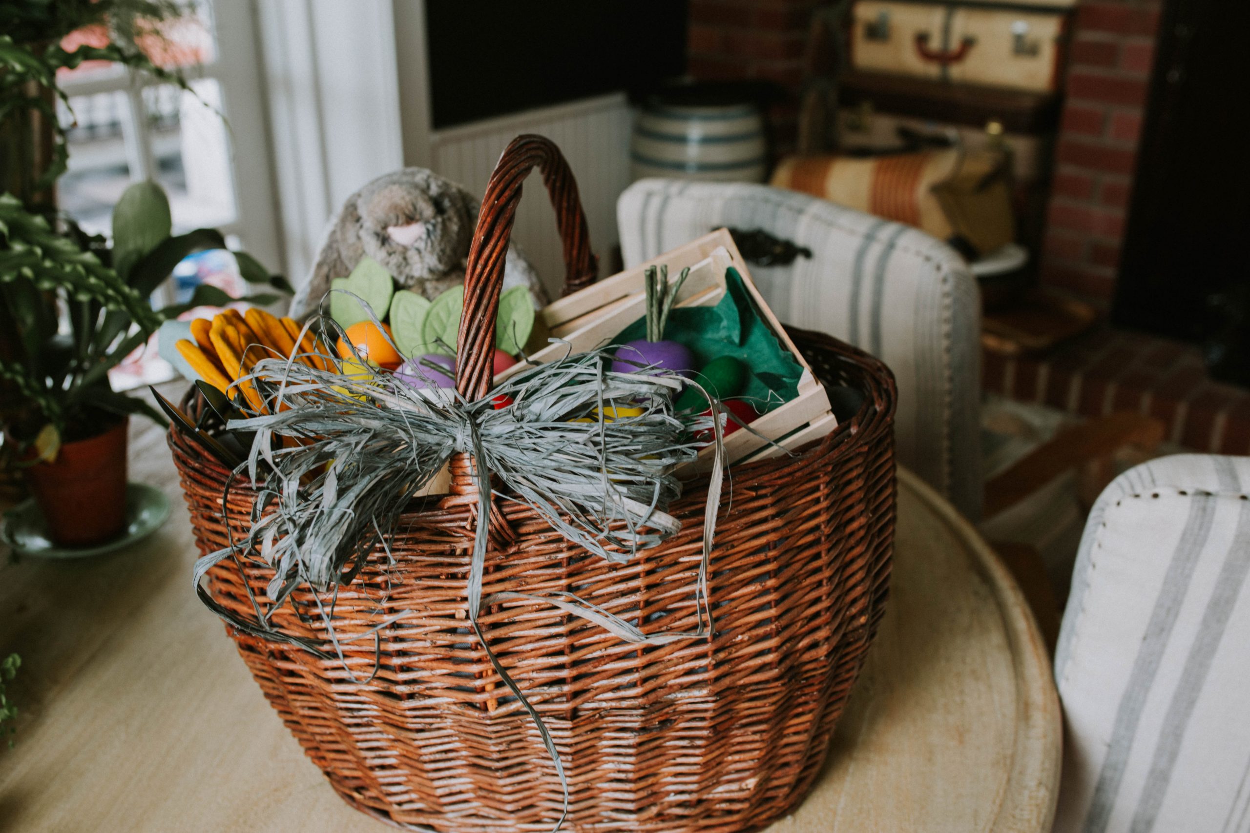 Easter Basket items for the garden