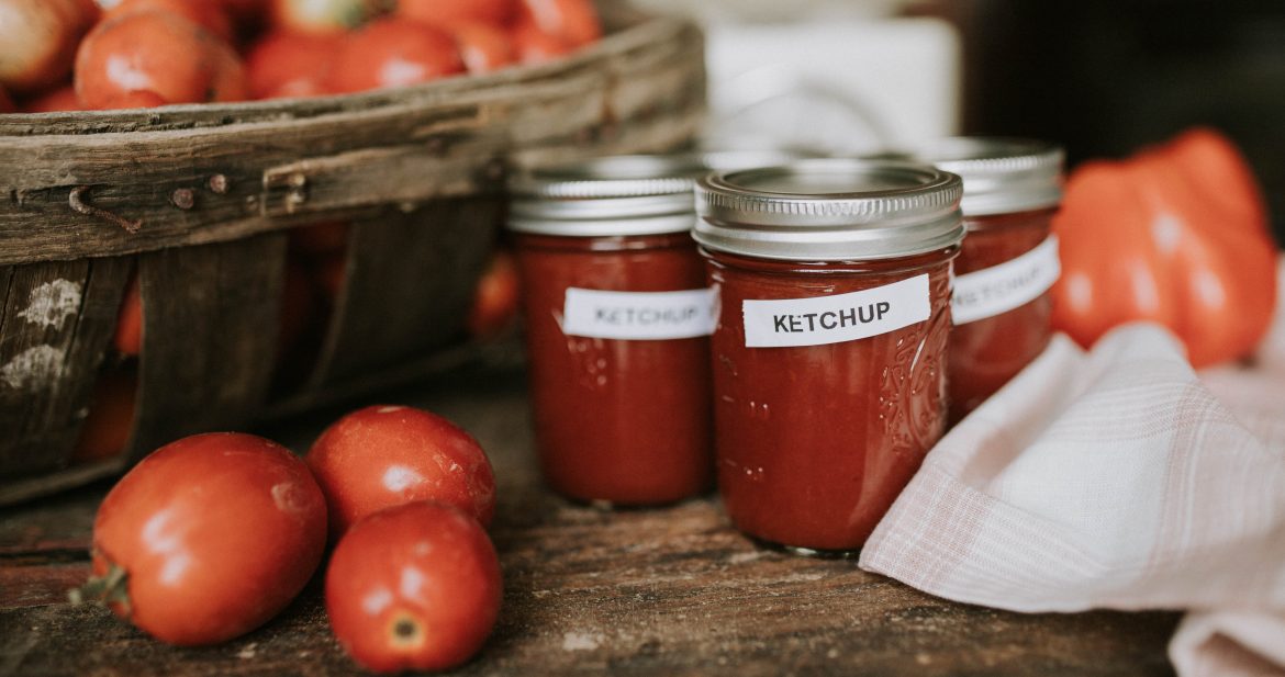 Homemade Ketchup from the Ball Canning Book