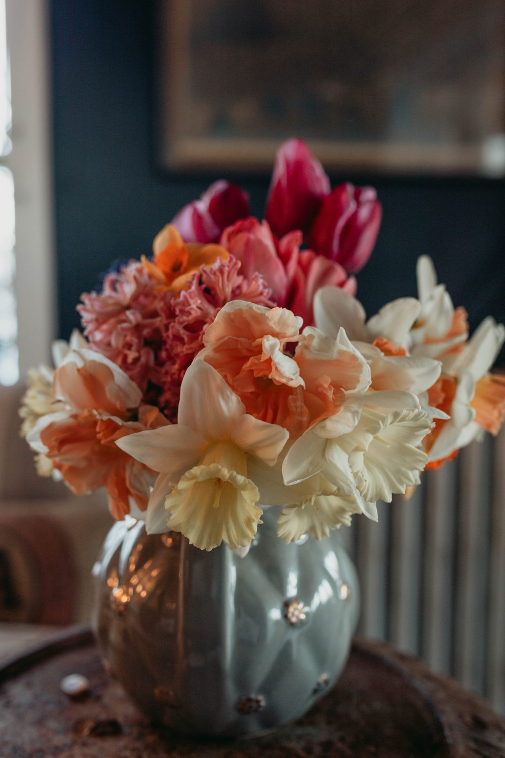 Spring Flowers Daffodils, Hyacinths, Tulips and Alliums Abigail Albers