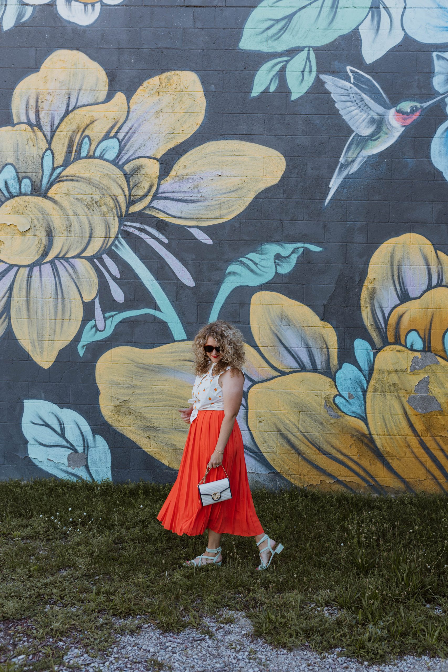 JCrew orange clearance Outfit