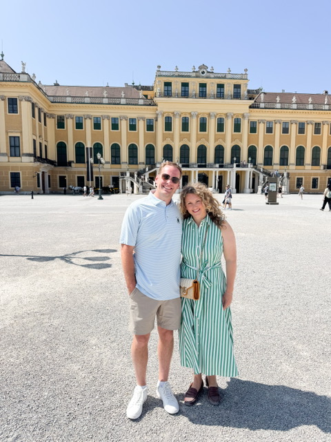 The Exterior of Schonbrunn Palace Vienna 